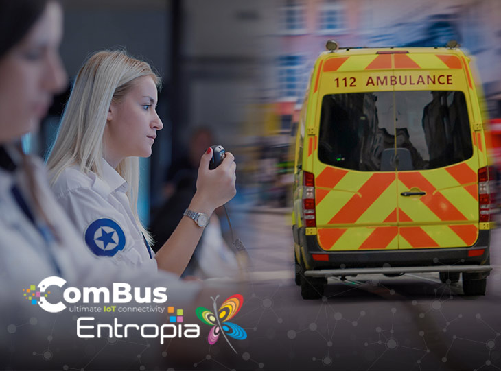  ComBus and Entropia help to save lives every day with nearly 99,95% measured values of cases – 100% availability.