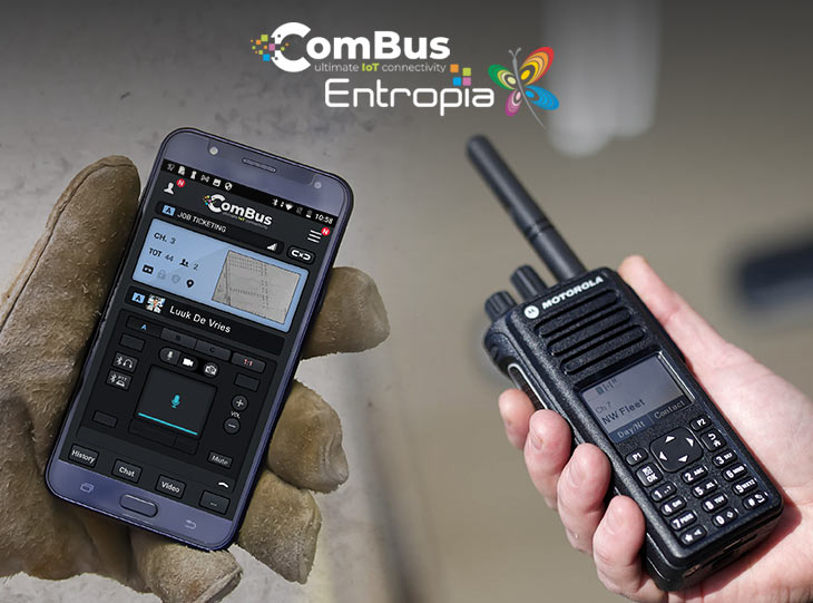 Unified communications and control with ComBus and Entropia