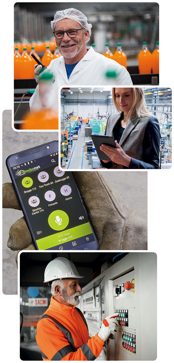 ComBus communications with IoT for manufacturing business across Belgium and the Netherlands
