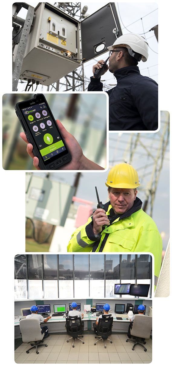 Combus utility worker communications